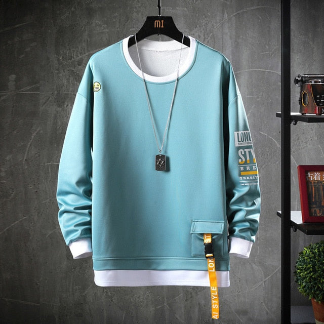 2020 Solid Color Sweatshirt Men Hoodies Spring Autumn Hoody Casual Streetwear Clothes